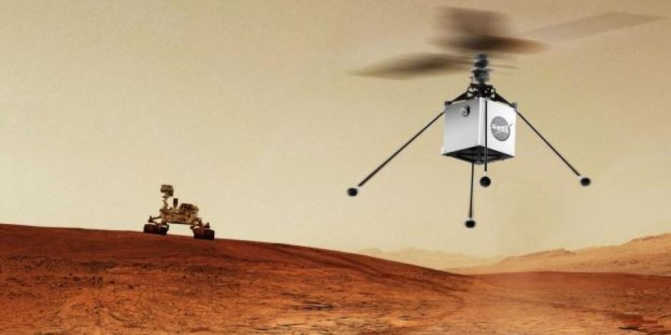 VIDEO: NASA enviará helicóptero a Marte