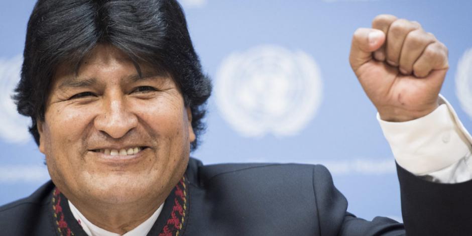 Evo Morales, expresidente de Bolivia, estuvo refugiado en México en noviembre de 2019.