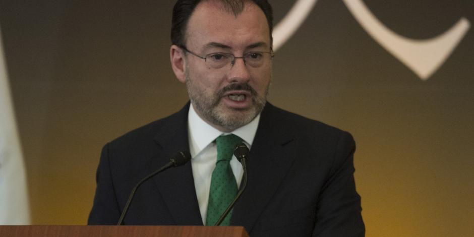 Videgaray reconoce despliegue de observadores de la OEA para comicios
