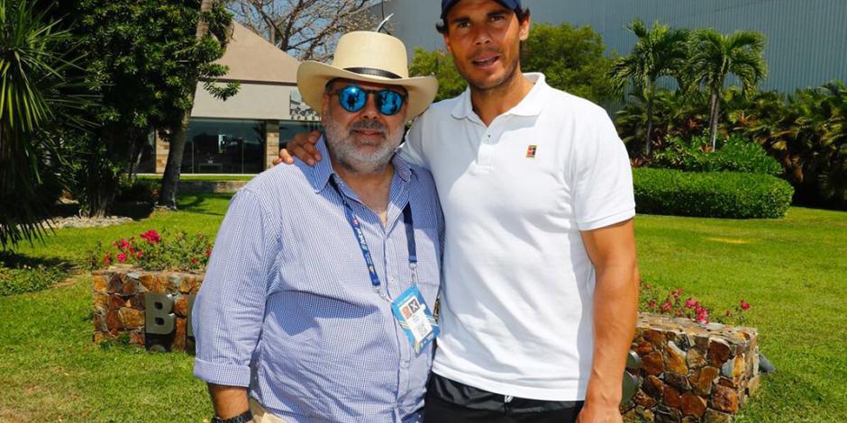 Rafael Nadal ya entrena en Acapulco de cara al Abierto Mexicano de Tenis