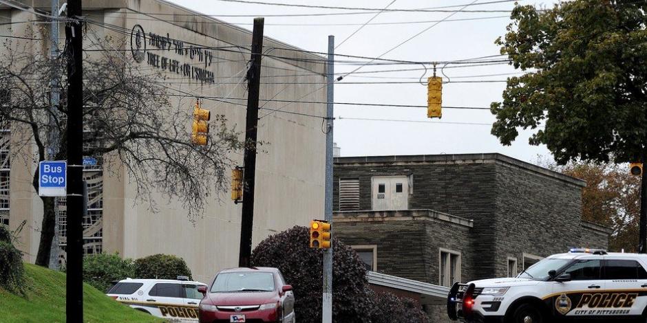 Detienen a agresor que disparó en sinagoga de Pensilvania