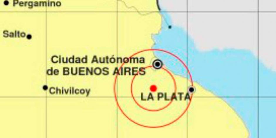 ...Y reportan temblor de 3.8 grados en Buenos Aires