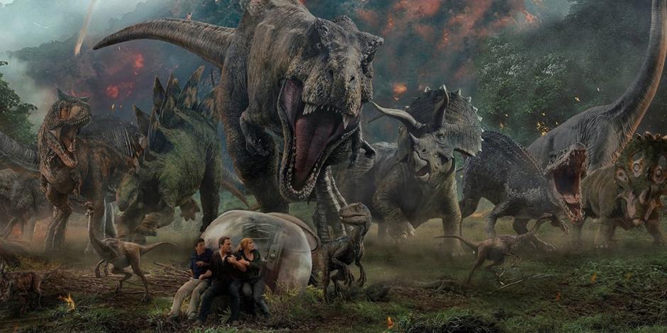 Secuela de “Jurassic World” debuta con 150 millones de dólares