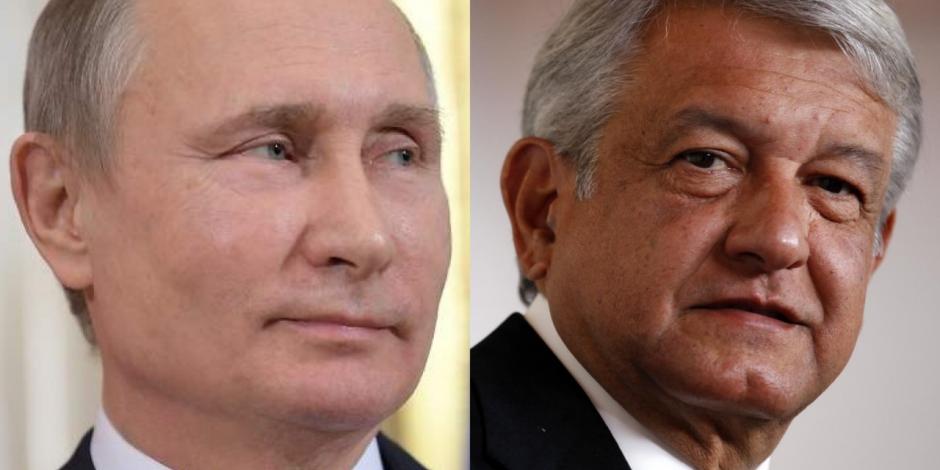 Putin analiza encuentro con López Obrador en diciembre
