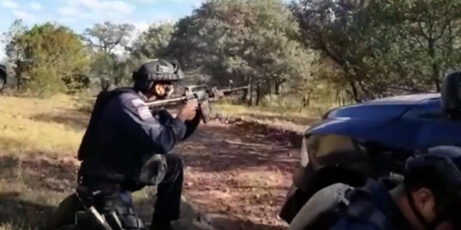 VIDEO: grupo armado ataca a policías federales en Chihuahua