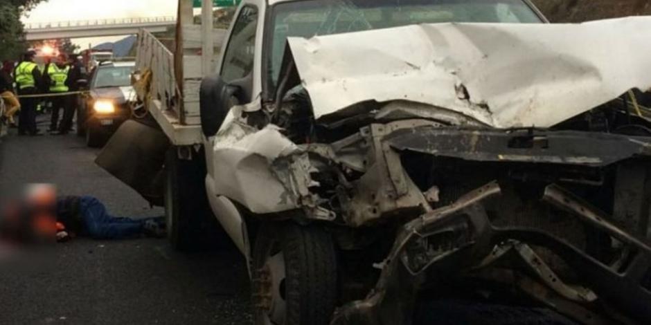 Accidente deja 10 heridos en la Autopista México-Querétaro
