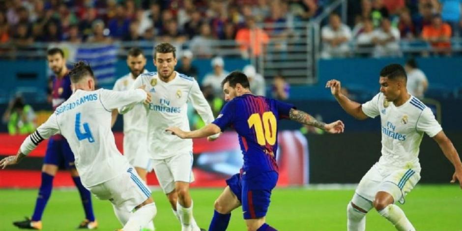 Barcelona y Real Madrid empatan 2-2 en clásico de Liga de España