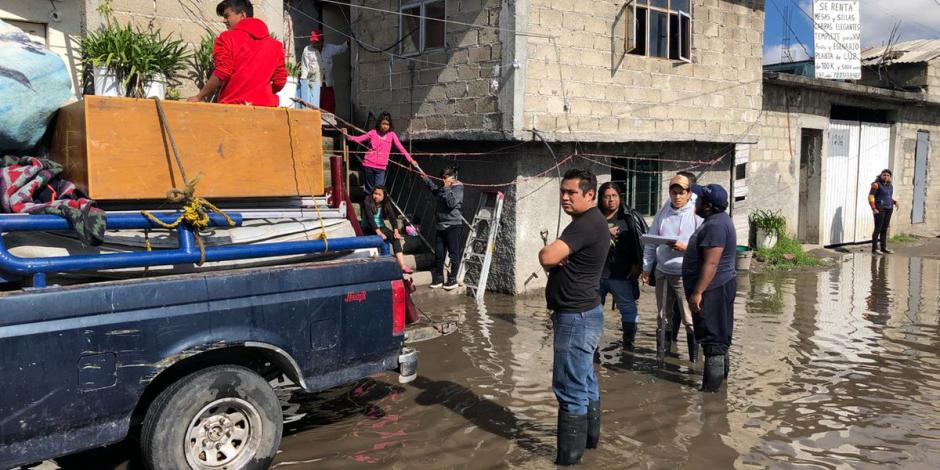 FOTOS: Por desbordamiento del Río Lerma, mil viviendas afectadas