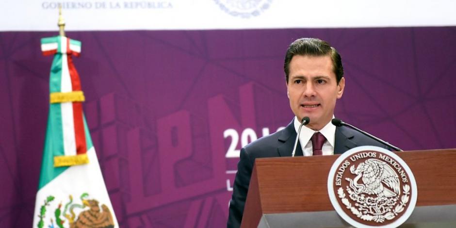 Quienes afirman que México está mal no quieren reconocer avances, afirma EPN