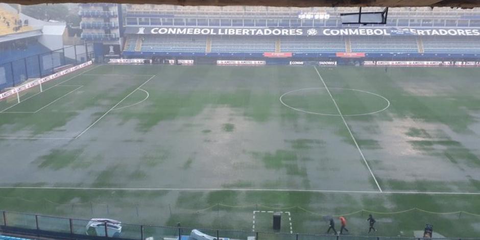 Suspenden final de la Libertadores entre Boca vs River por intensa lluvia