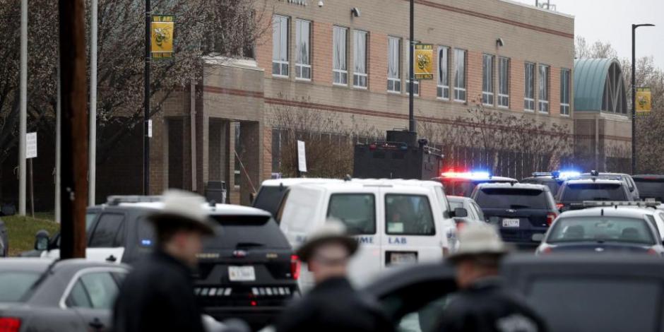 Muere el autor del tiroteo en escuela de Maryland, EU