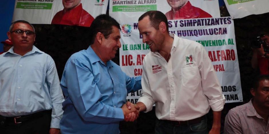 Exalcalde por el PAN se suma a candidato del PRI en Huixquilucan