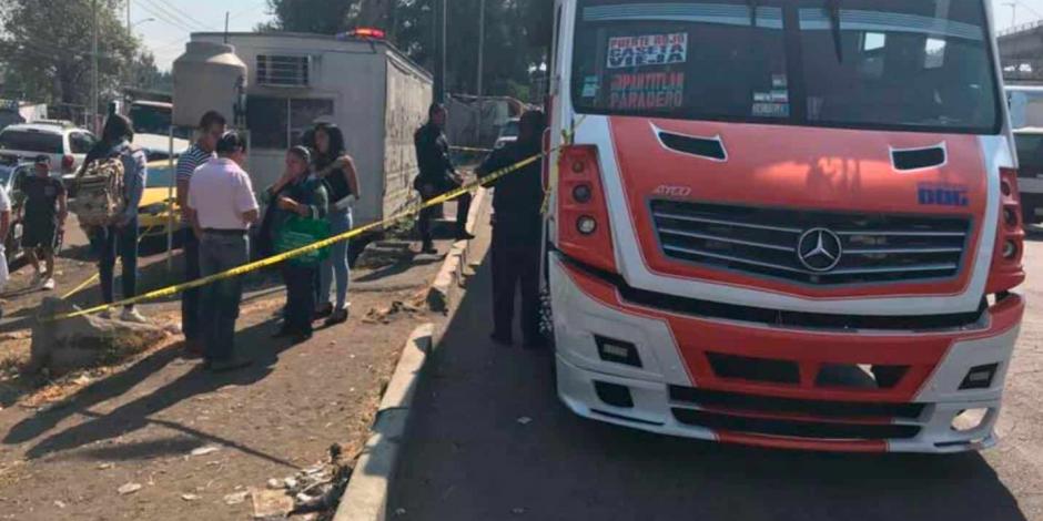 Asalto en camión de pasajeros deja un muerto y un herido en la México-Puebla