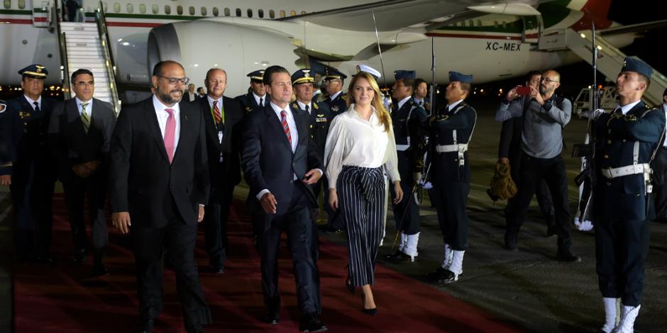 Arriba EPN a Perú para participar en Cumbre de las Américas