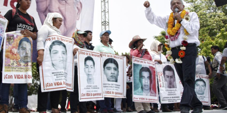 Alista AMLO reunión con padres de estudiantes de Ayotzinapa