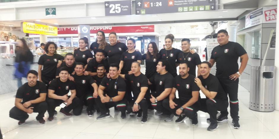 Llega a Colombia segundo contingente de atletas mexicanos