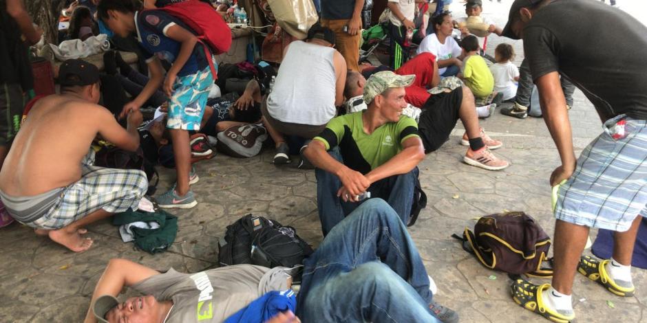 FOTOS: Miles de migrantes centroamericanos abarrotan Tapachula