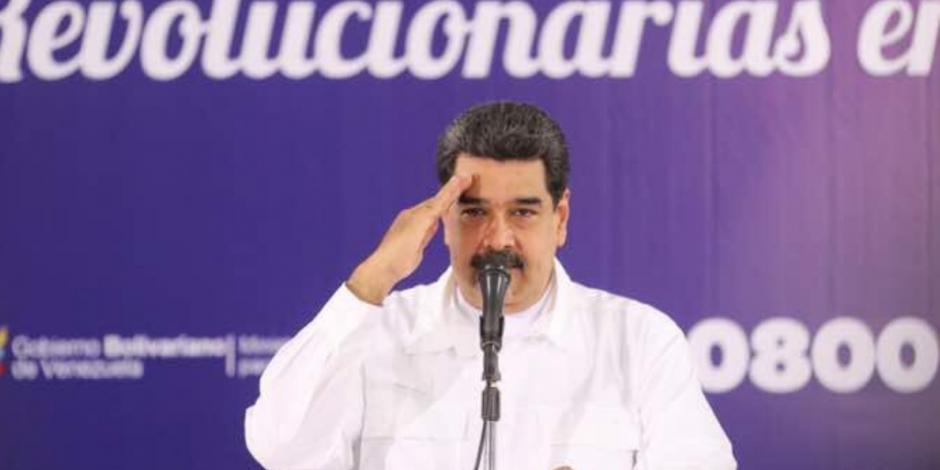 Rechaza Maduro crisis humanitaria en Venezuela; dice que es un invento de EU