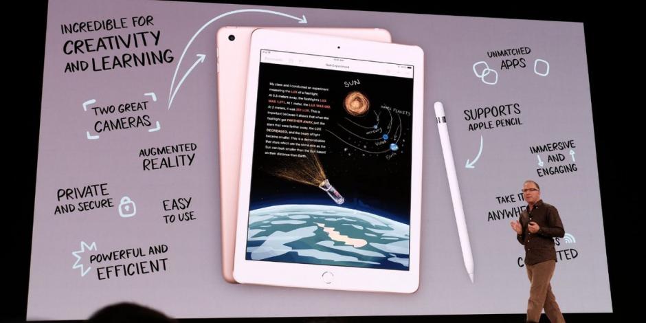Apple lanza una iPad de 299 dls. para estudiantes