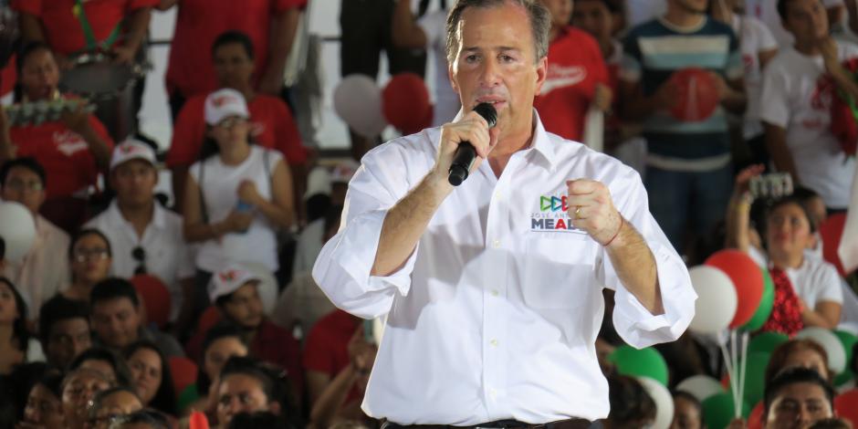 "Ni amnistía, ni ocurrencias para frenar crimen", reitera Meade en Colima