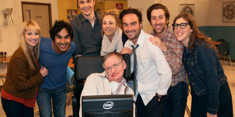 “Gracias por inspirarnos”, The Big Bang Theory se despide de Hawking