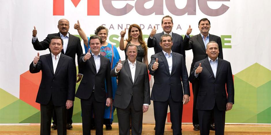 Manlio Fabio Beltrones y Osorio Chong se suman a la campaña de Meade