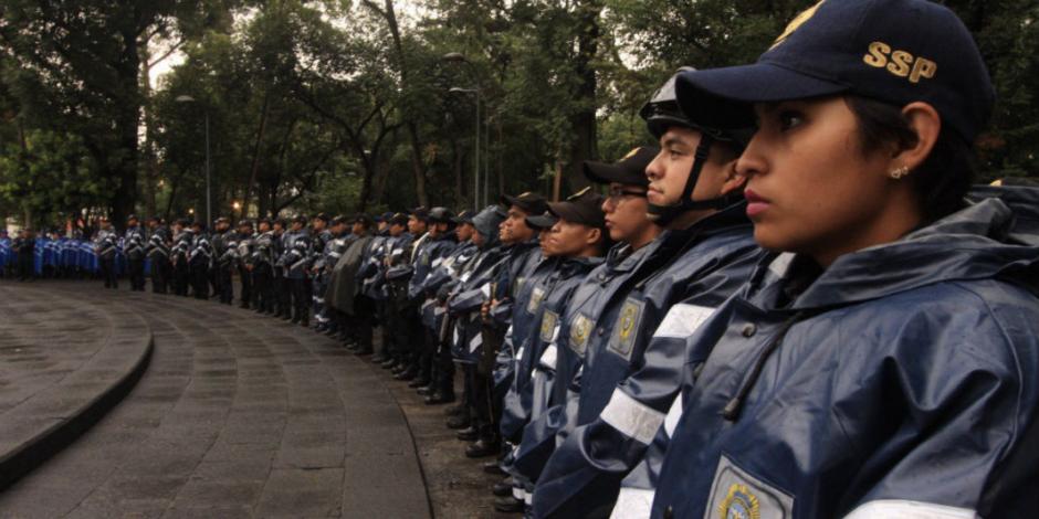Alista SSP más de 23 mil policías para operativo por Día del Padre