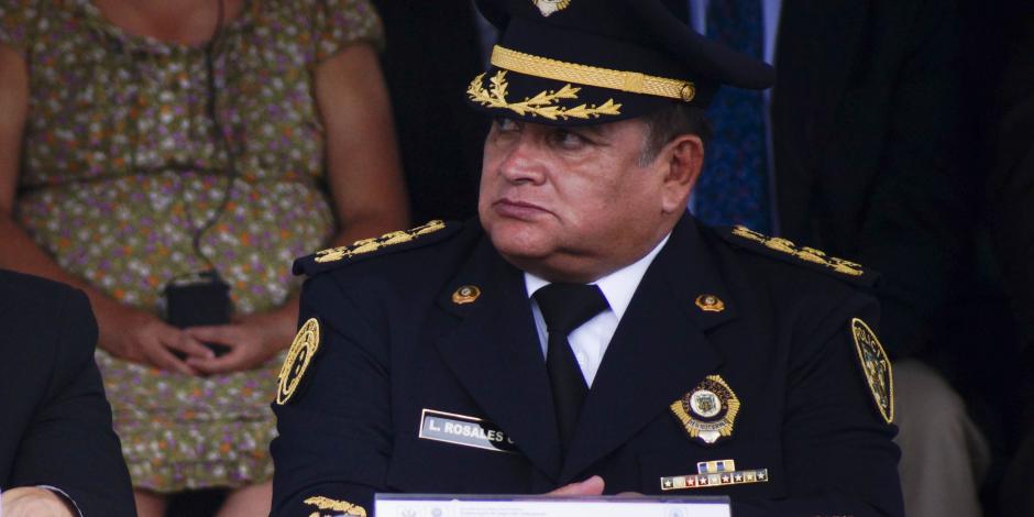 Luis Rosales "Jefe Apolo" pide baja voluntaria de la SSP-CDMX