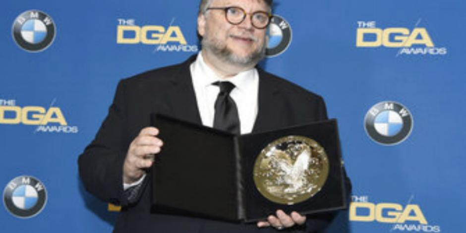 Premia Sindicato de Directores de EU a Del Toro por “La forma del agua”