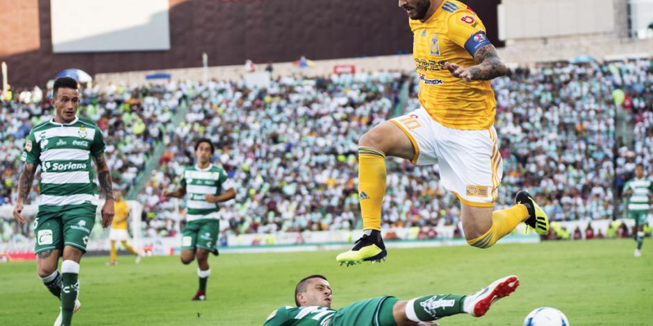 Santos propina la tercera derrota consecutiva a Tigres
