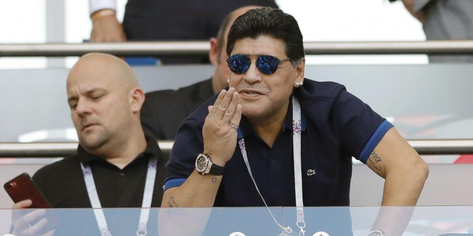 Maradona dice que siempre vio "sin esperanzas" a Argentina