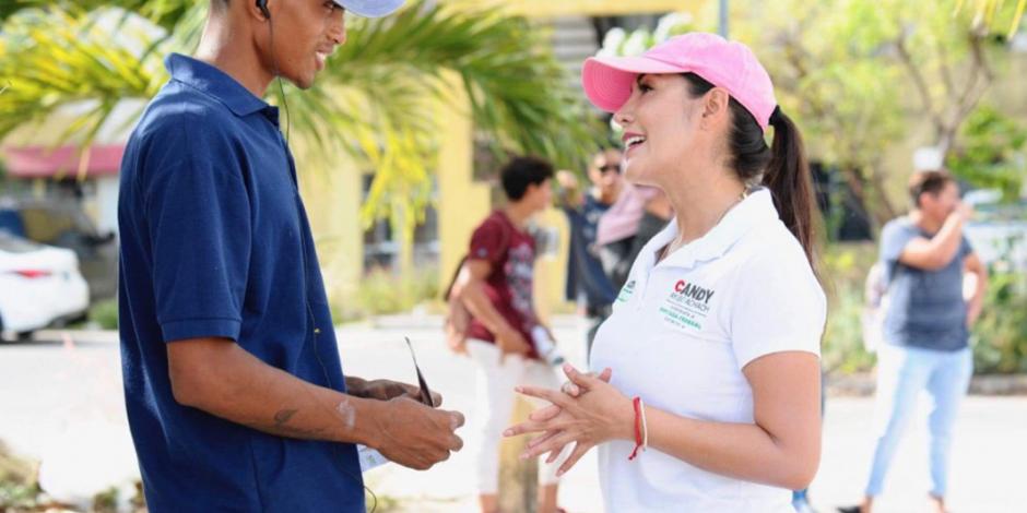 Propone Candy Ayuso programas de inversión en beneficio de reservas naturales en Quintana Roo