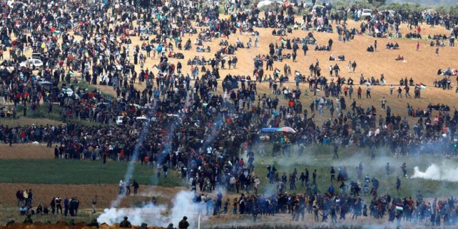 Mueren 7 palestinos tras enfrentamiento con israelíes en Viernes Santo