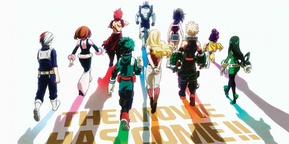 My Hero Academia estrena versión de super héroes anime