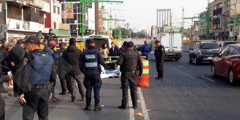 Auto atropella y mata a mesera en Garibaldi, en la CDMX