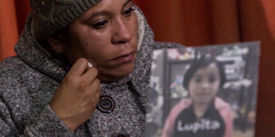 VIDEO: Activista da rostro a Lupita, la niña de las calcetitas rojas asesinada por sus padres