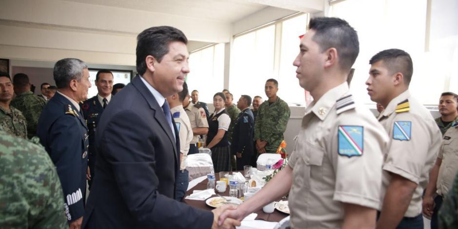 Gobierno de Tamaulipas reconoce labor del Ejército Mexicano