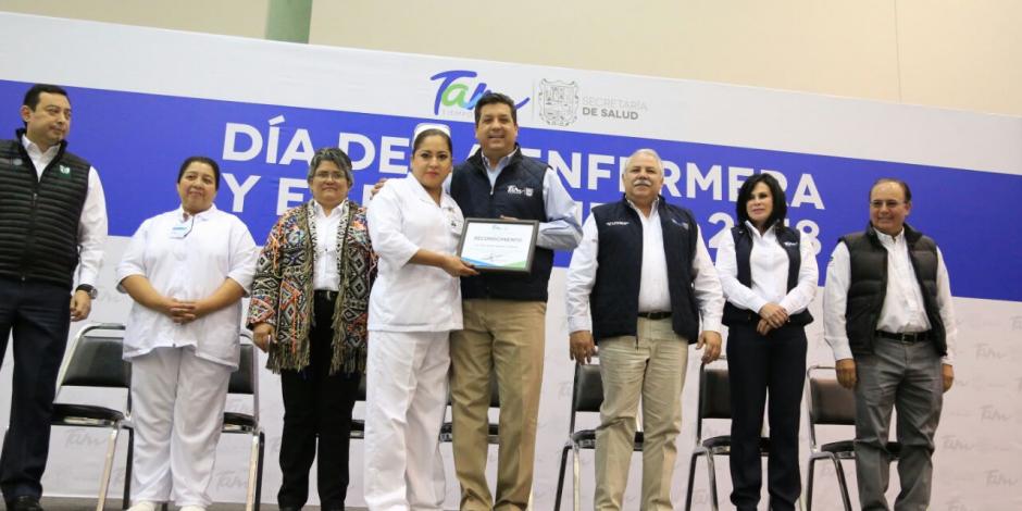 Reconoce Tamaulipas calidad humana de enfermeras y enfermeros
