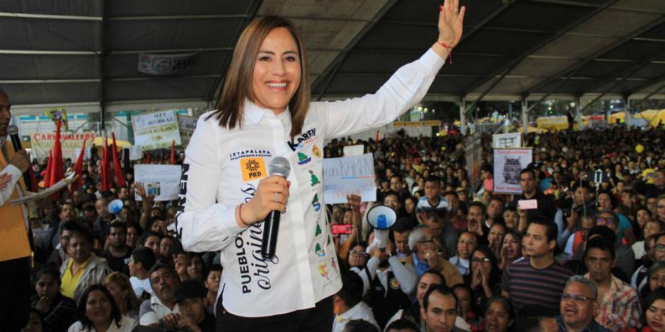 Eligen a Karen Quiroga como candidata del Frente en Iztapalapa