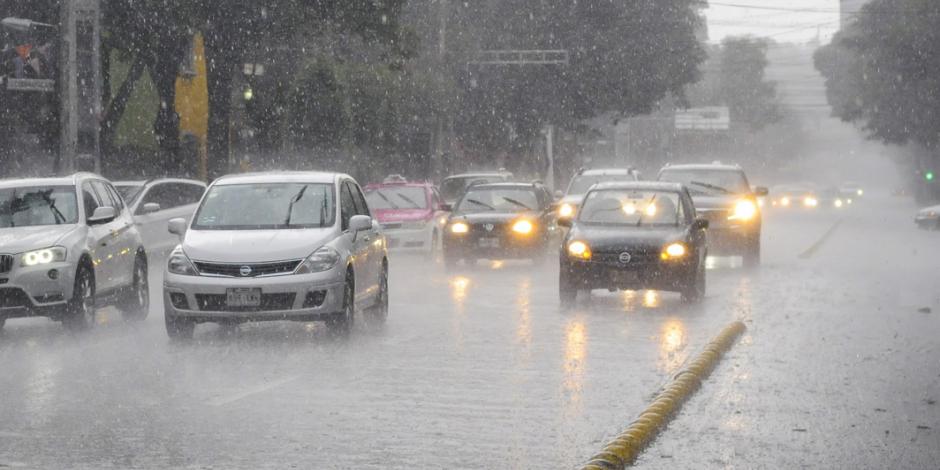 Activan Alerta Amarilla por lluvia en ocho alcaldías en la CDMX