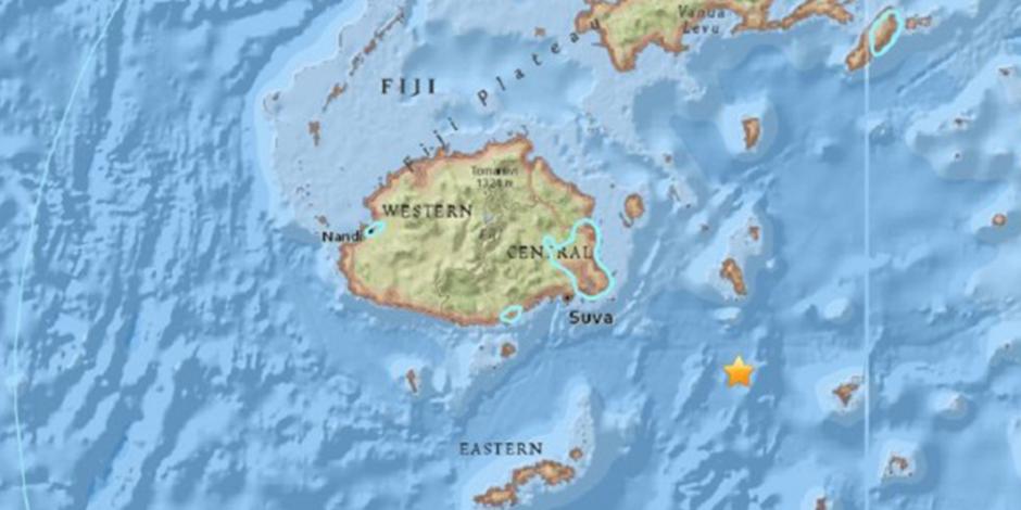 Terremoto de 7.8 grados Richter golpea las islas Fiji