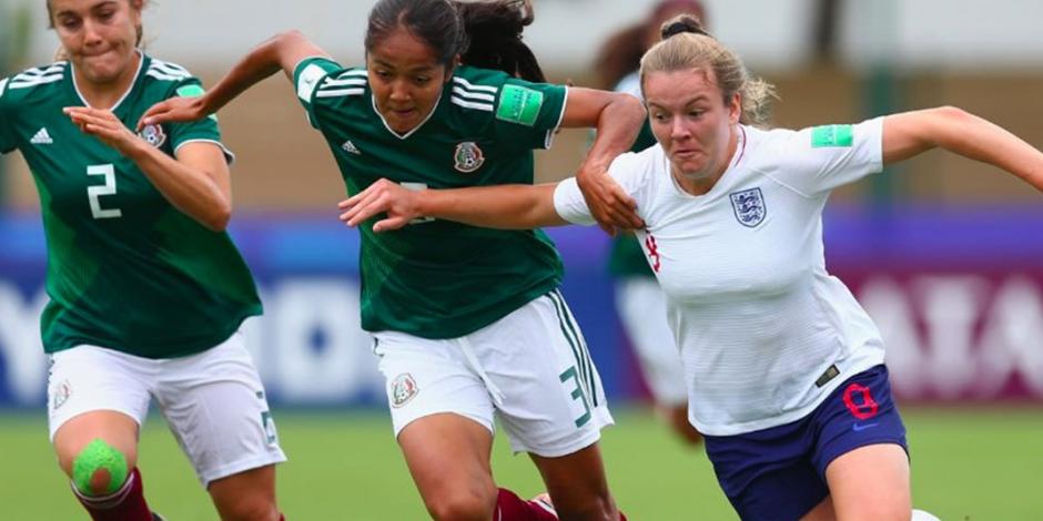 Tri femenil se despide del Mundial Sub-20; cayó ante Inglaterra 6-1