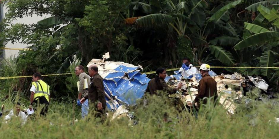 Encuentran caja negra de avión siniestrado en La Habana