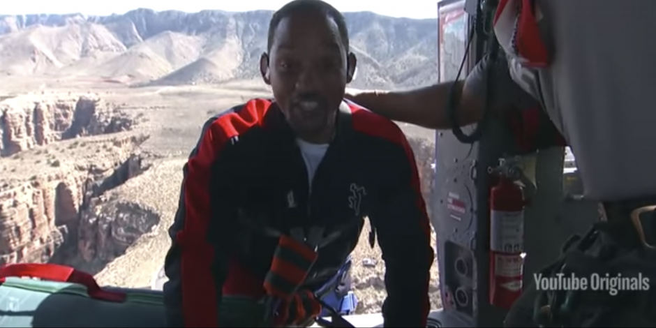 VIDEO: Will Smith salta del bungee por sus 50 años