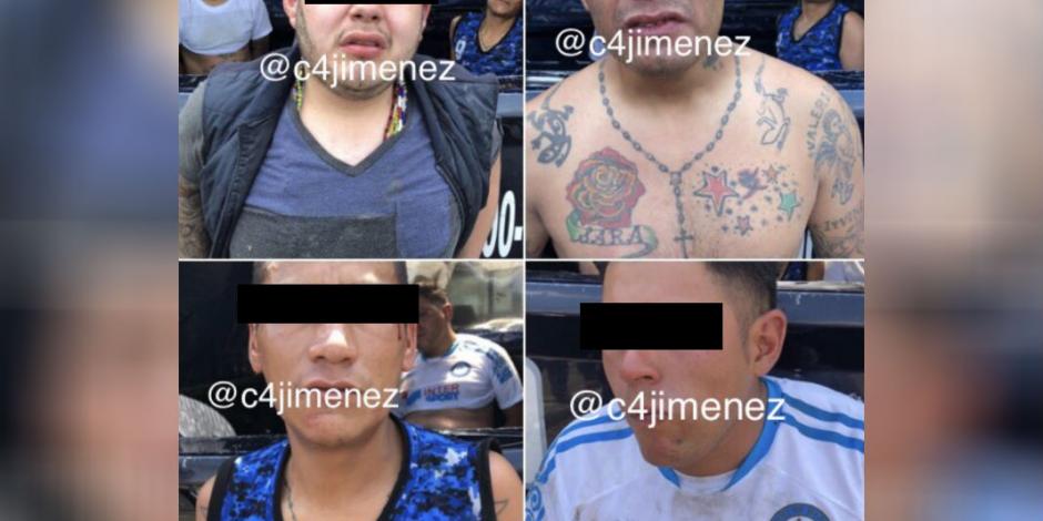 Agentes de SSP detienen a cuatro por tiroteo en Tepito