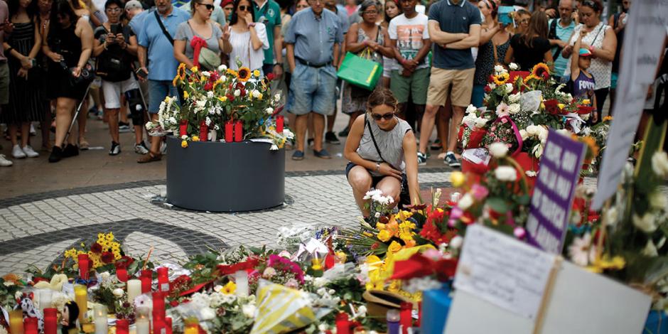 En Barcelona honran a las víctimas del 17A