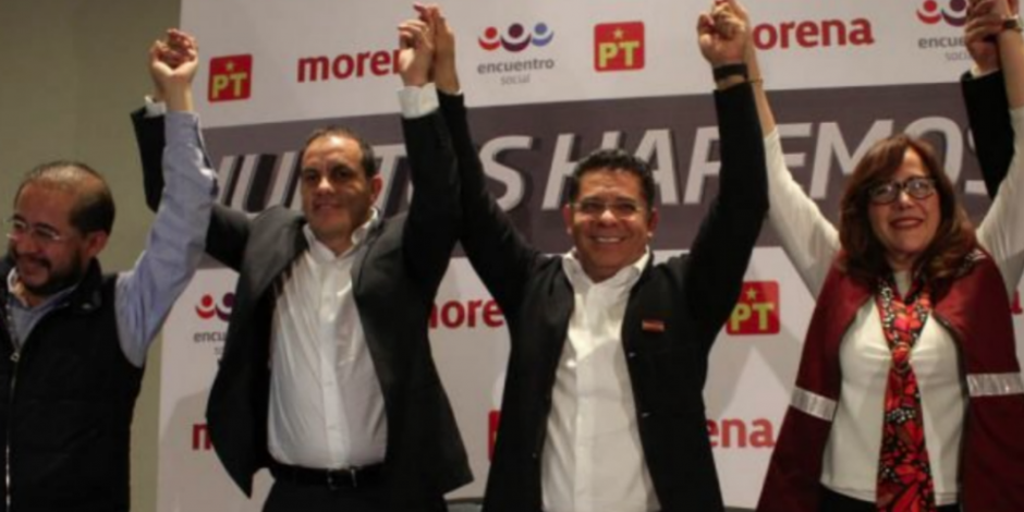 Cuauhtémoc Blanco va con Morena por candidatura al gobierno de Morelos