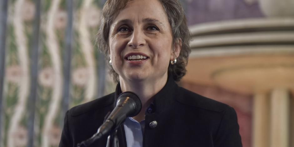 Anuncia Carmen Aristegui su regreso a la radio