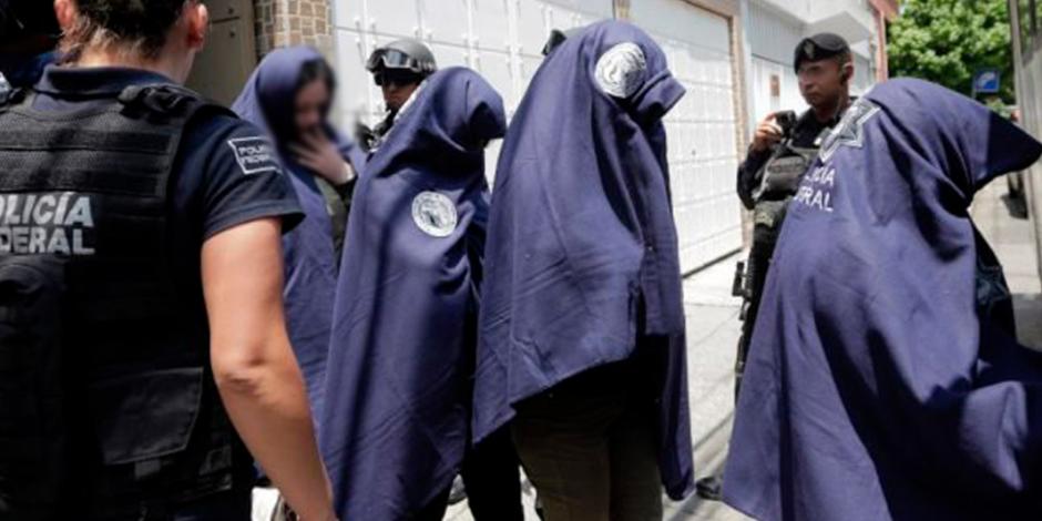 Rescatan a 18 mujeres víctimas de trata en Benito Juárez