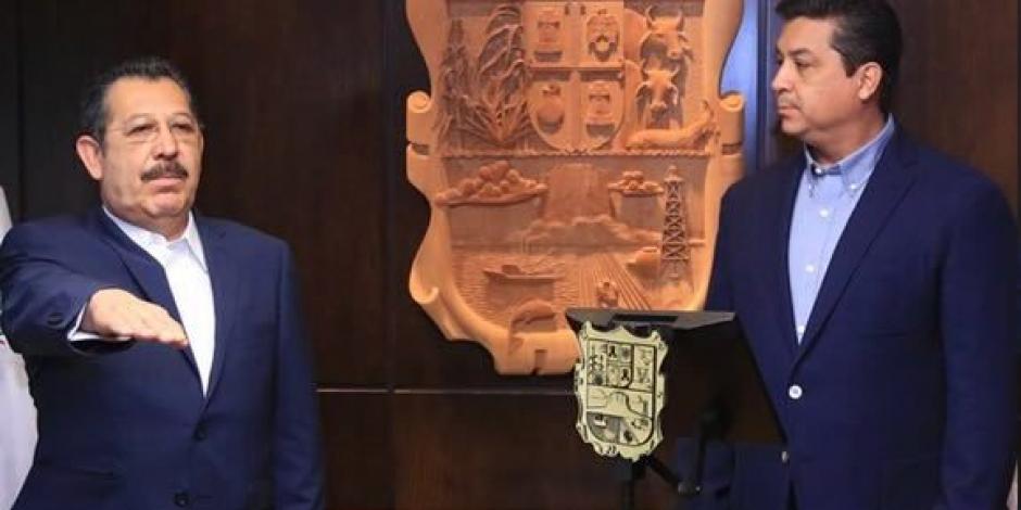 Augusto Cruz asume titularidad de SSP en Tamaulipas